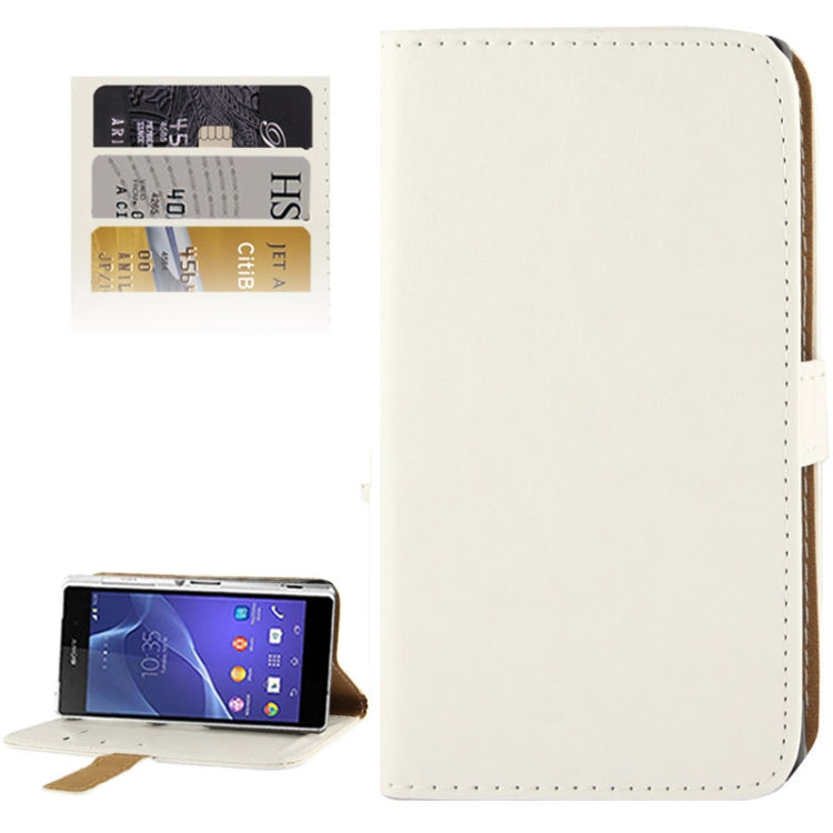 Horizontal Flip Leather Magnetic Buckle Case for Sony Xperia Z2 / L50w