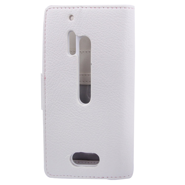 Litchi Texture Leather Case with Holder & Credit Card Slots for Nokia Lumia 928