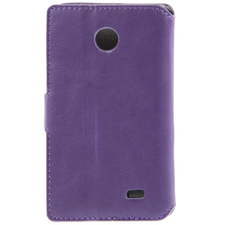 Fine Sheepskin Texture Leather Case with Credit Card Slots & Holder for Nokia X / X+