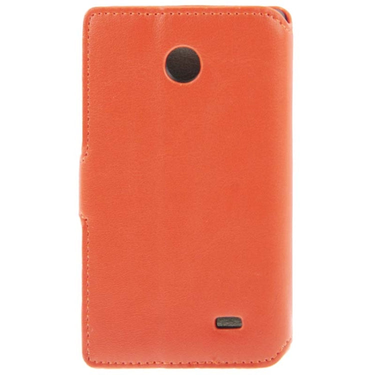 Fine Sheepskin Texture Leather Case with Credit Card Slots & Holder for Nokia X / X+