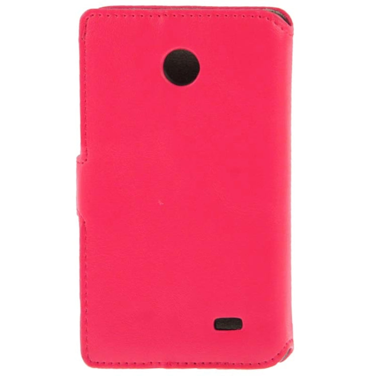 Fine Sheepskin Texture Leather Case with Credit Card Slots & Holder for Nokia X / X+