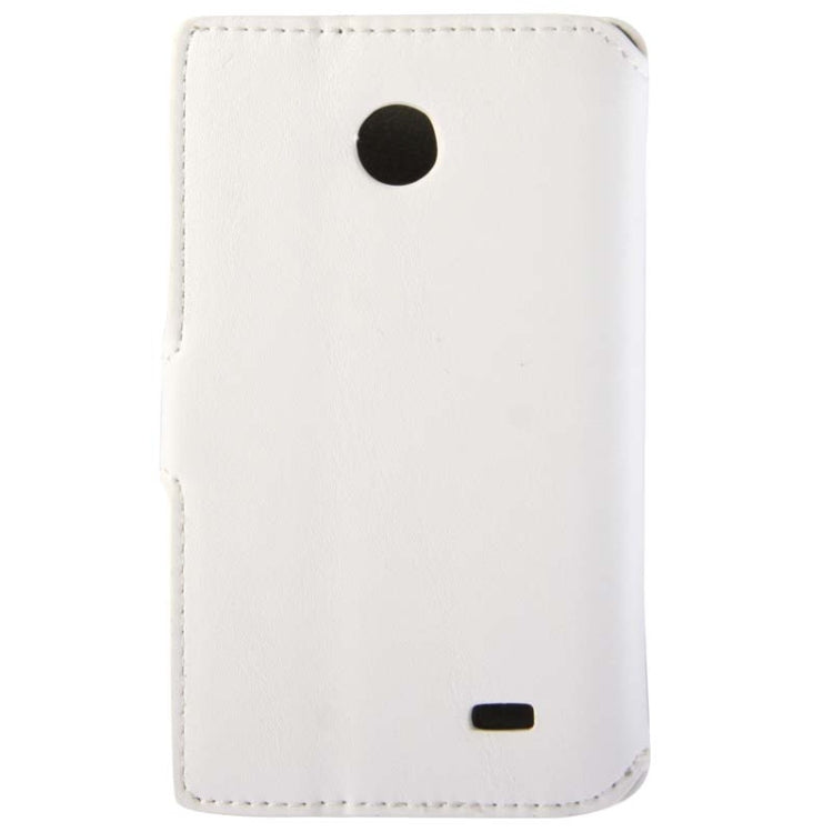 Fine Sheepskin Texture Leather Case with Credit Card Slots & Holder for Nokia X / X+