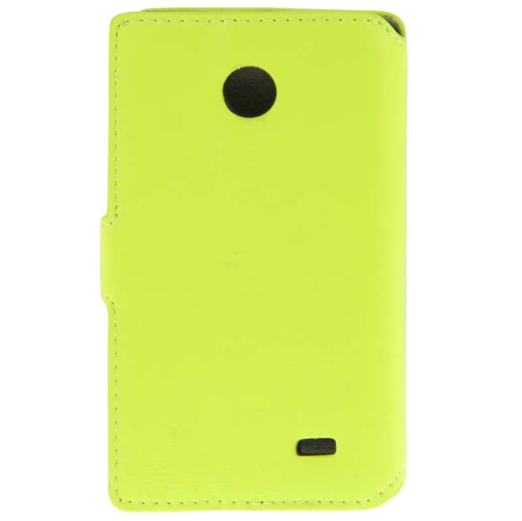 Fine Sheepskin Texture Leather Case with Credit Card Slots & Holder for Nokia X / X+