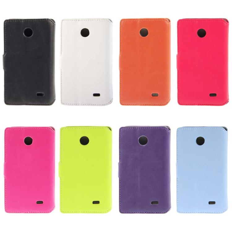 Fine Sheepskin Texture Leather Case with Credit Card Slots & Holder for Nokia X / X+