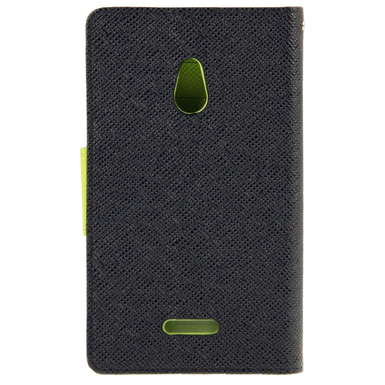 2-Color Series Cross Texture Leather Case with Credit Card Slots & Holder & Lanyard for Nokia XL