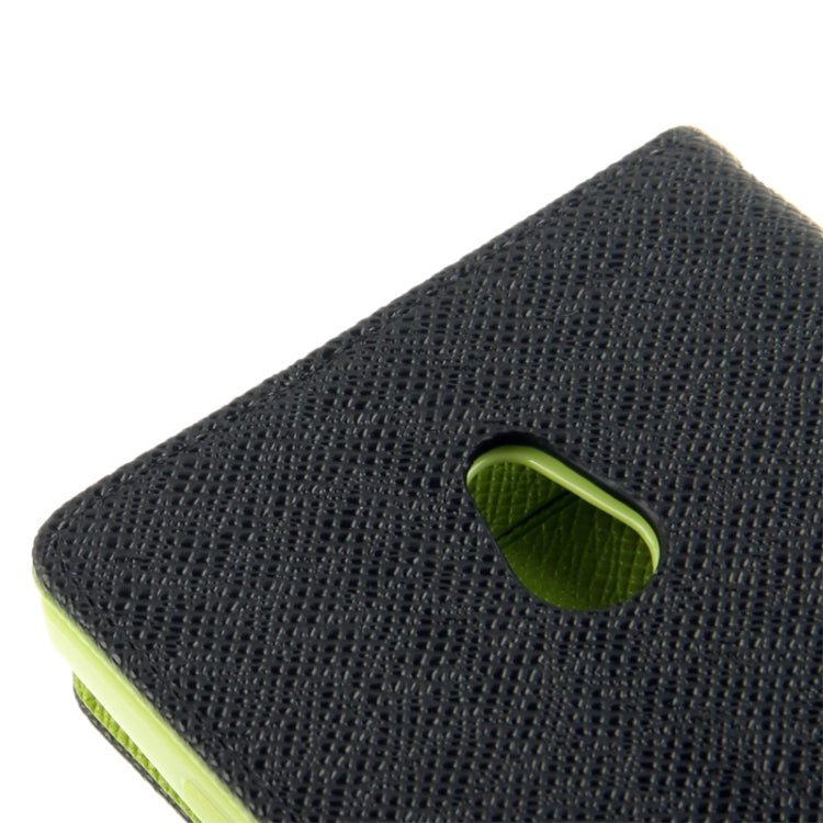 2-Color Series Cross Texture Leather Case with Credit Card Slots & Holder & Lanyard for Nokia XL