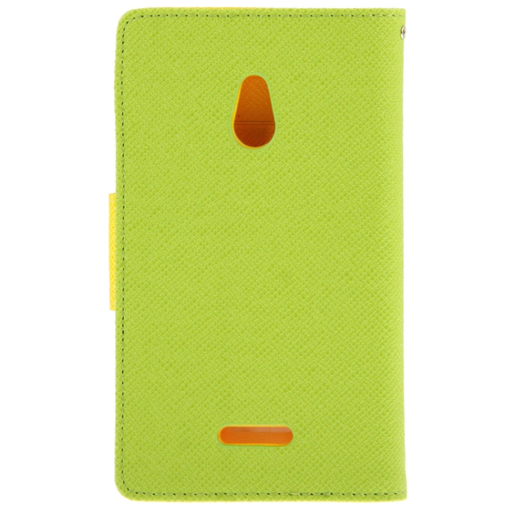 2-Color Series Cross Texture Leather Case with Credit Card Slots & Holder & Lanyard for Nokia XL