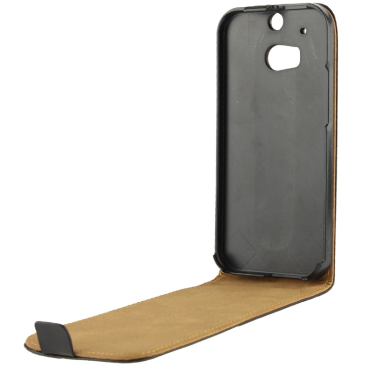 Vertical Flip Leather Case for HTC One M8