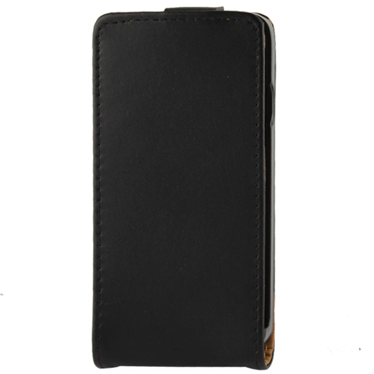 Vertical Flip Leather Magnetic Buckle Case for LG L70 / Dual D325 (Black)