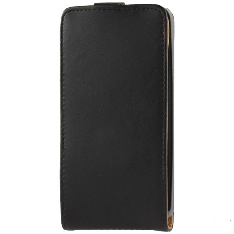 Vertical Flip Leather Magnetic Buckle Case for LG G Flex (Black)