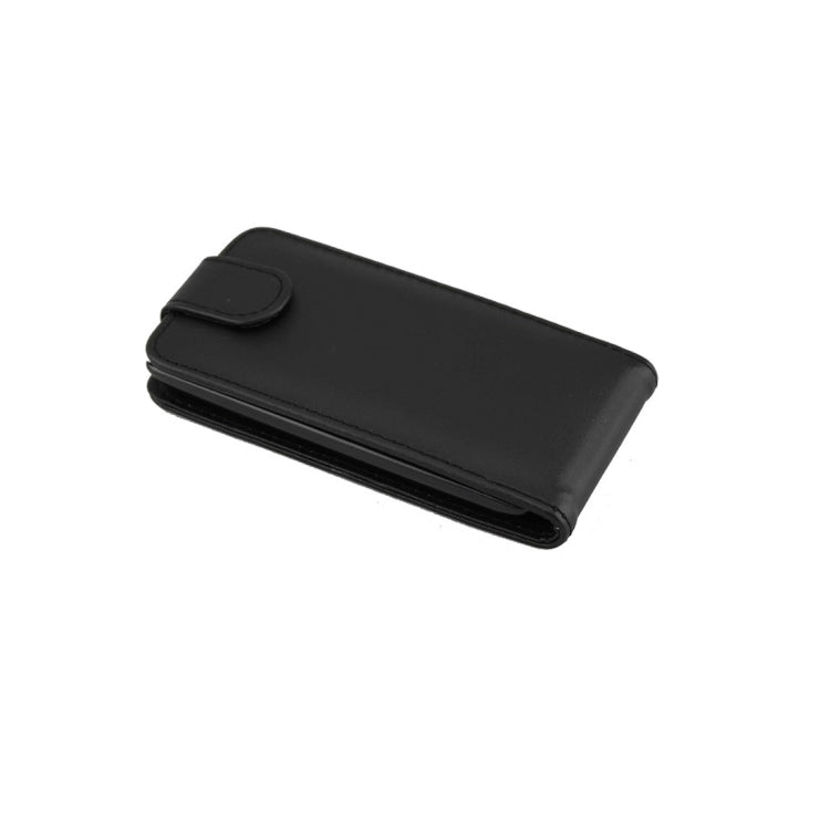 Vertical Flip Leather Case for Nokia 900(Black)