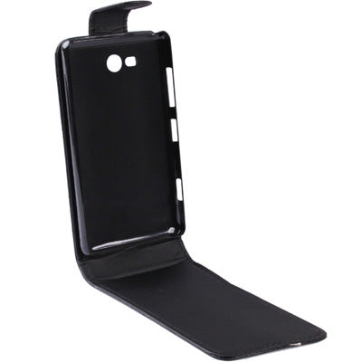 Vertical Flip Leather Case for Nokia Lumia 820 (Black)