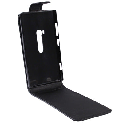 Vertical Flip Leather Case for Nokia Lumia 920 (Black)