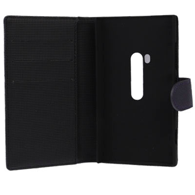 Litchi Texture Leather Case with Holder for Nokia Lumia 920