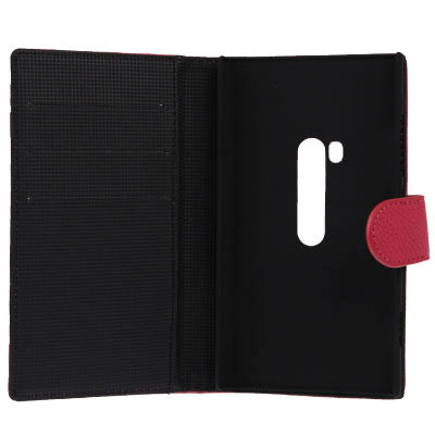 Litchi Texture Leather Case with Holder for Nokia Lumia 920
