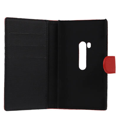 Litchi Texture Leather Case with Holder for Nokia Lumia 920