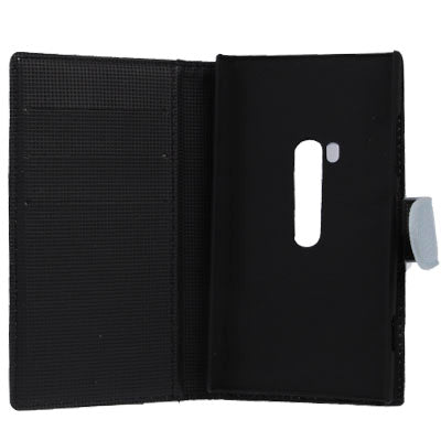 Litchi Texture Leather Case with Holder for Nokia Lumia 920