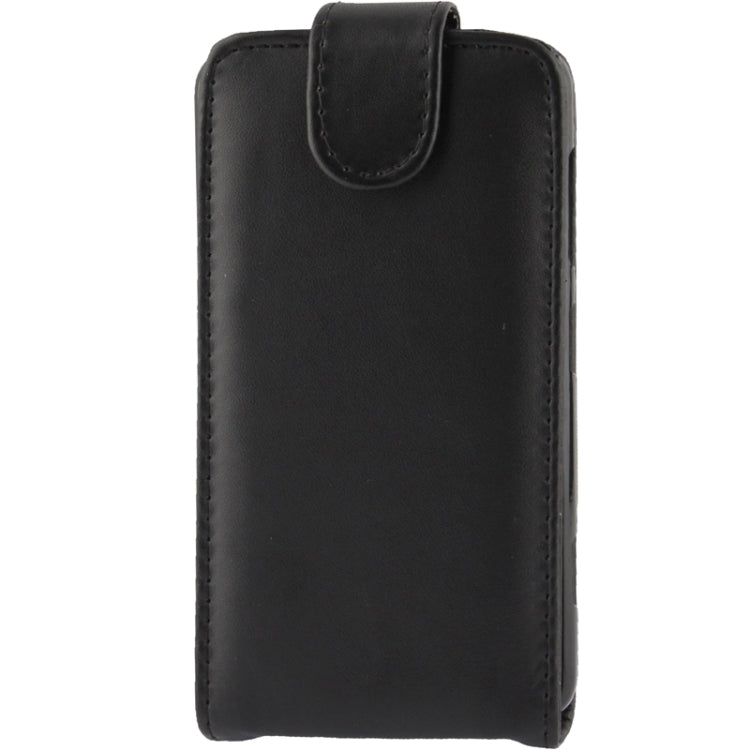 Vertical Flip Leather Case for Nokia Lumia 625  (Black)