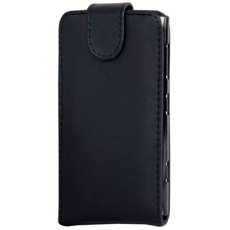 Vertical Flip Leather Case for Nokia Lumia 1020 (Black)