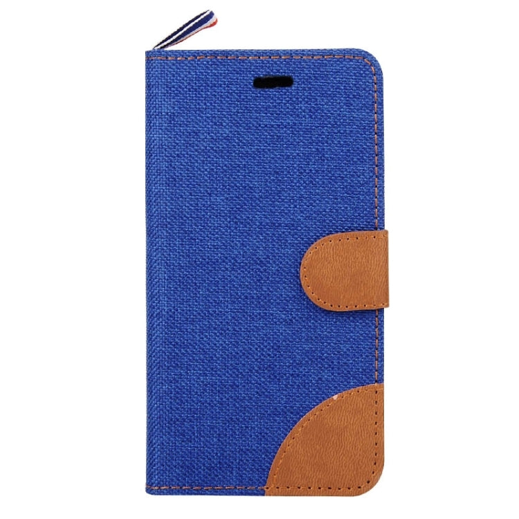 Denim Texture Horizontal Flip Leather Case with Card Slots & Holder & Lanyard for Sony Xperia Z3 Compact / Z3 mini