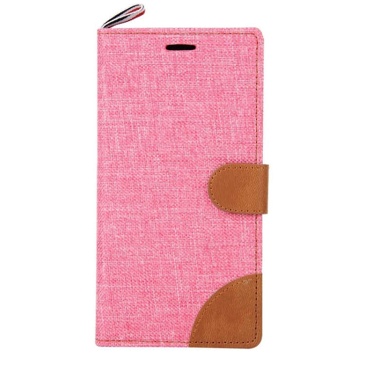 Denim Texture Horizontal Flip Leather Case with Card Slots & Holder & Lanyard for Sony Xperia Z3+