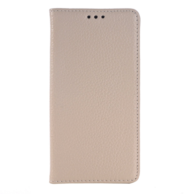 Litchi Texture Genuine Leather Case with Holder & Card Slot for Huawei P8