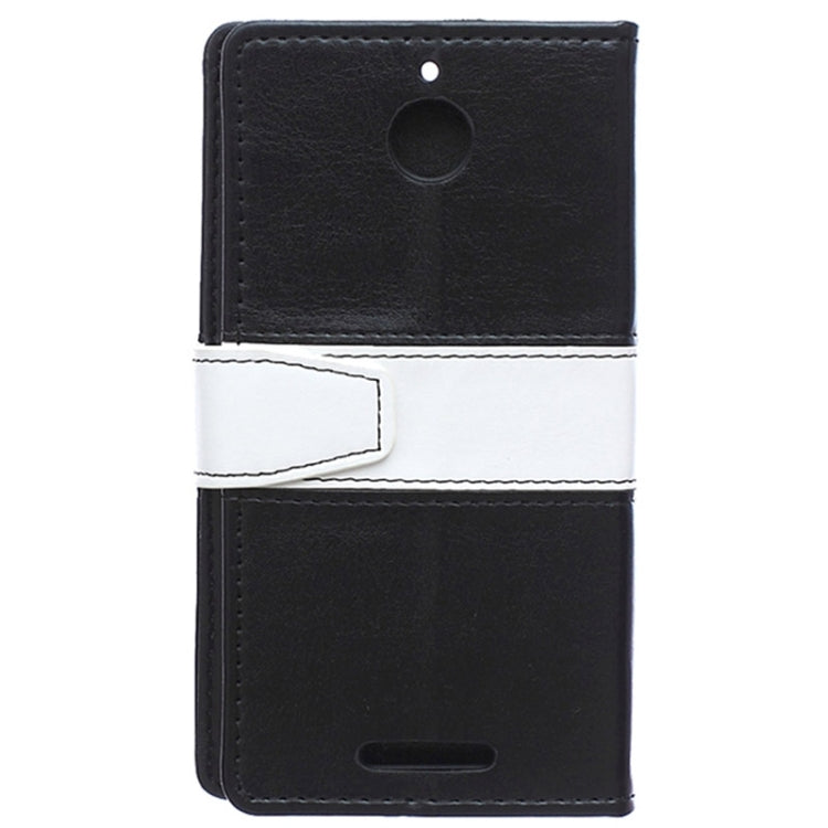 For HTC Desire 510 Crazy Horse Texture Color Matching Flip Leather Case with Holder & Card Slots & Wallet