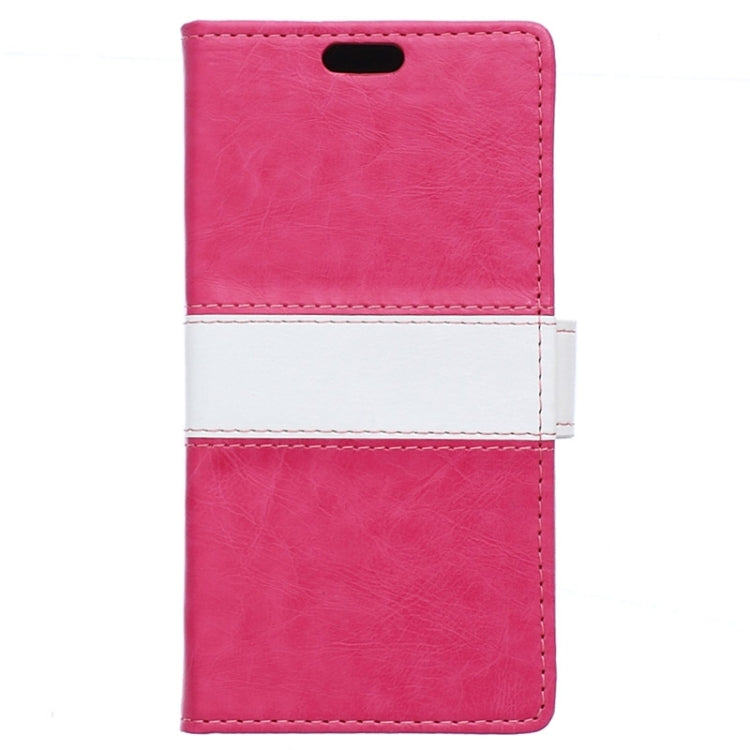 For HTC Desire 510 Crazy Horse Texture Color Matching Flip Leather Case with Holder & Card Slots & Wallet