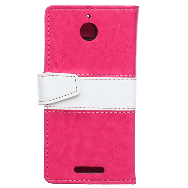 For HTC Desire 510 Crazy Horse Texture Color Matching Flip Leather Case with Holder & Card Slots & Wallet