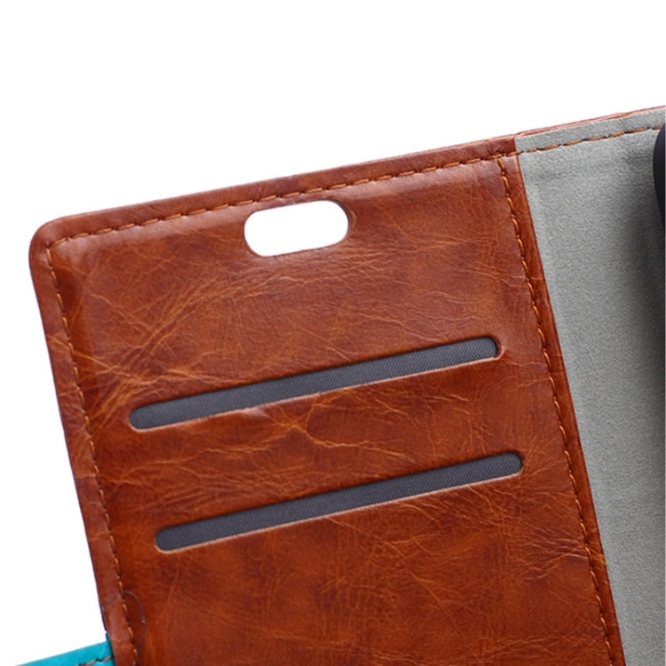 For HTC Desire 510 Crazy Horse Texture Color Matching Flip Leather Case with Holder & Card Slots & Wallet