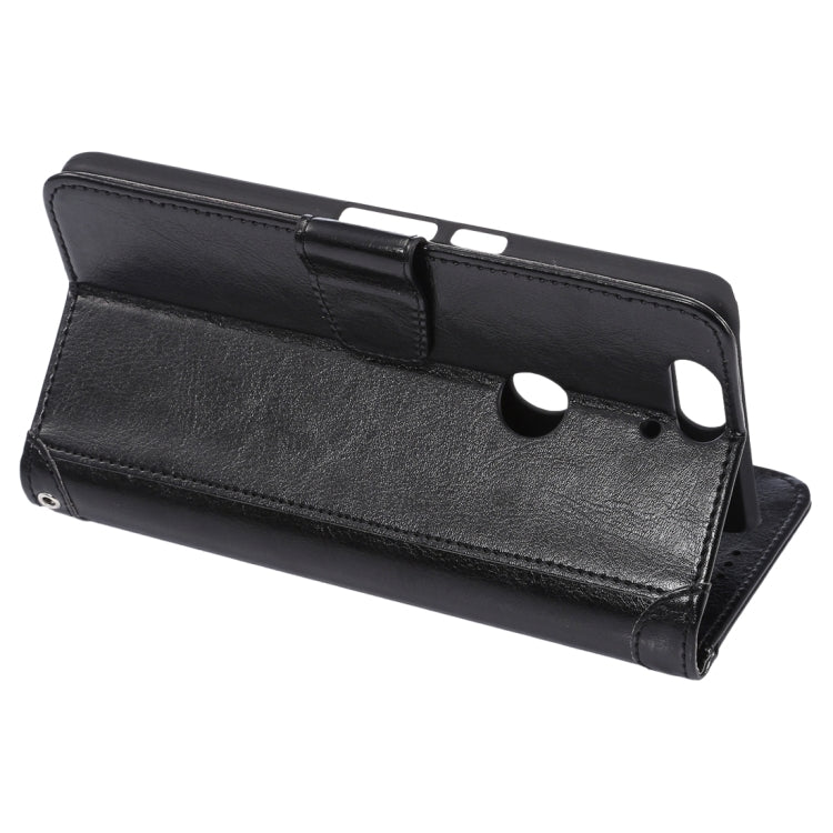 Crazy Horse Texture Horizontal Flip Magnetic Snap Leather Case with Adjustable Holder & Card Slots & Photo Frame & Wallet & Lanyard for Google Nexus 6P