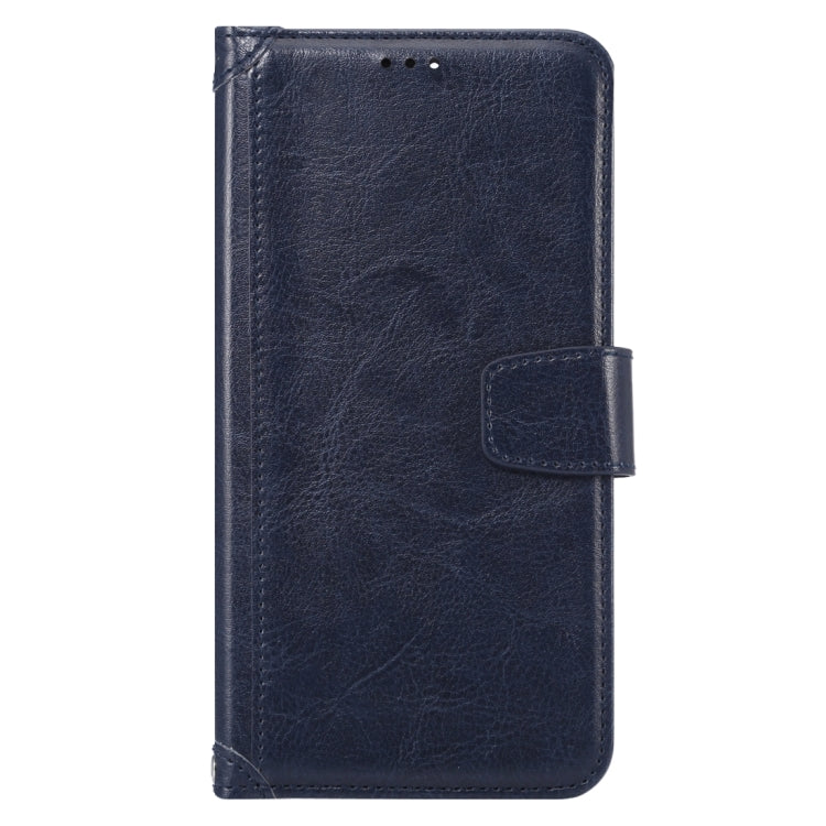 Crazy Horse Texture Horizontal Flip Magnetic Snap Leather Case with Adjustable Holder & Card Slots & Photo Frame & Wallet & Lanyard for Google Nexus 6P