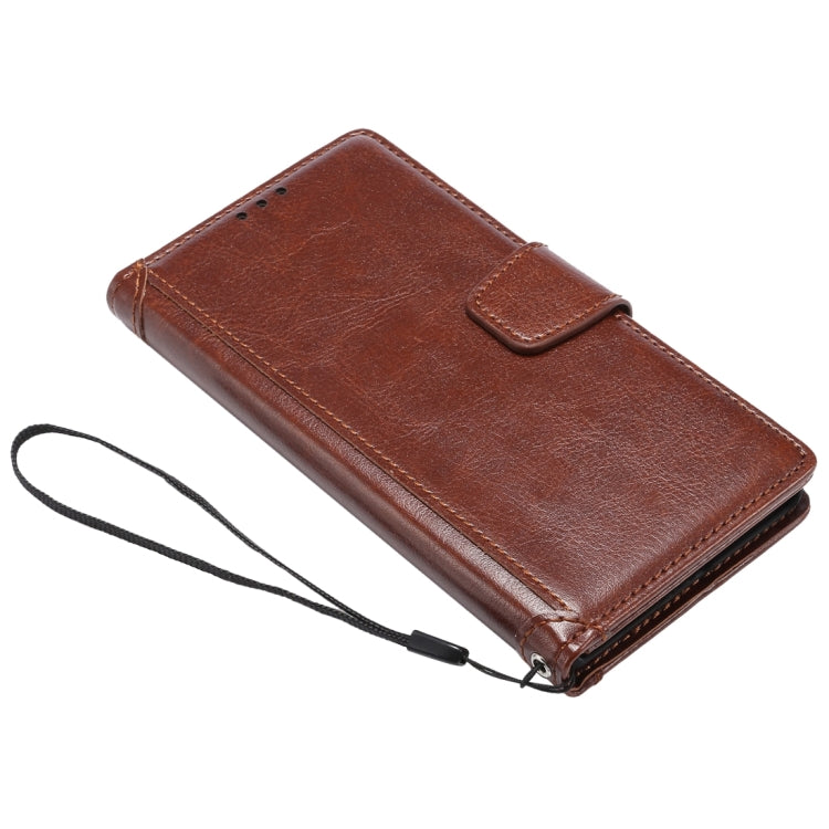 Crazy Horse Texture Horizontal Flip Magnetic Snap Leather Case with Adjustable Holder & Card Slots & Photo Frame & Wallet & Lanyard for Google Nexus 6P