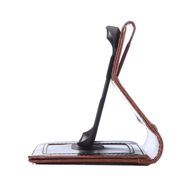 Crazy Horse Texture Horizontal Flip Magnetic Snap Leather Case with Adjustable Holder & Card Slots & Photo Frame & Wallet & Lanyard for Google Nexus 6P