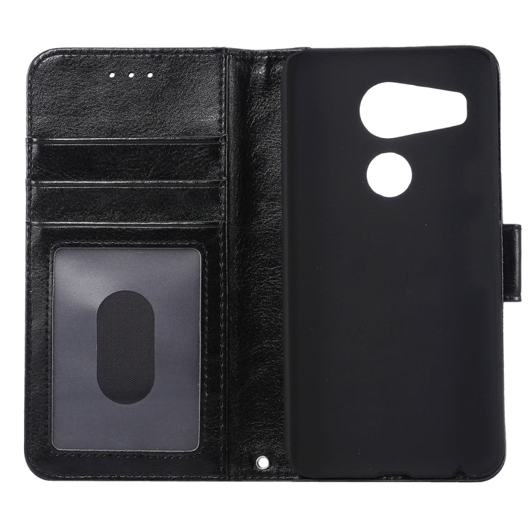 Crazy Horse Texture Horizontal Flip Magnetic Snap Leather Case with Adjustable Holder & Card Slots & Photo Frame & Wallet & Lanyard for Google Nexus 5X