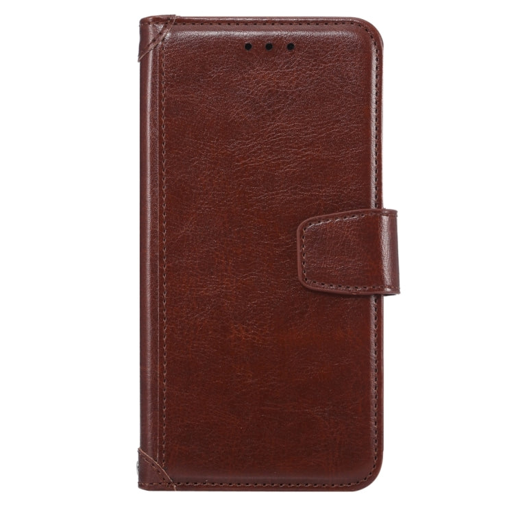 Crazy Horse Texture Horizontal Flip Magnetic Snap Leather Case with Adjustable Holder & Card Slots & Photo Frame & Wallet & Lanyard for Google Nexus 5X