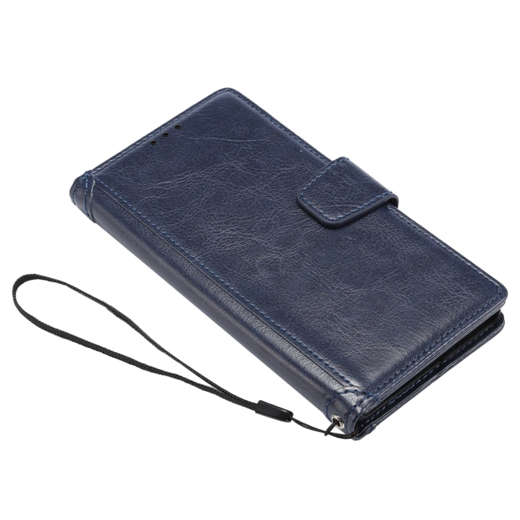 Crazy Horse Texture Horizontal Flip Magnetic Snap Leather Case with Adjustable Holder & Card Slots & Photo Frame & Wallet & Lanyard for Google Nexus 5X