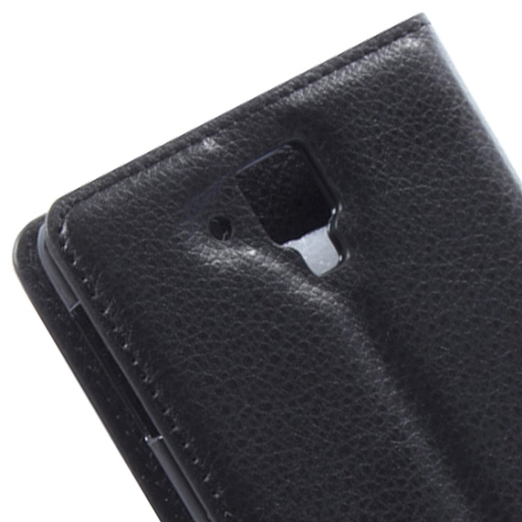 Litchi Texture Flip Leather Case with Holder & Card Slots & Wallet for Lenovo Gold Warrior S8 / S898