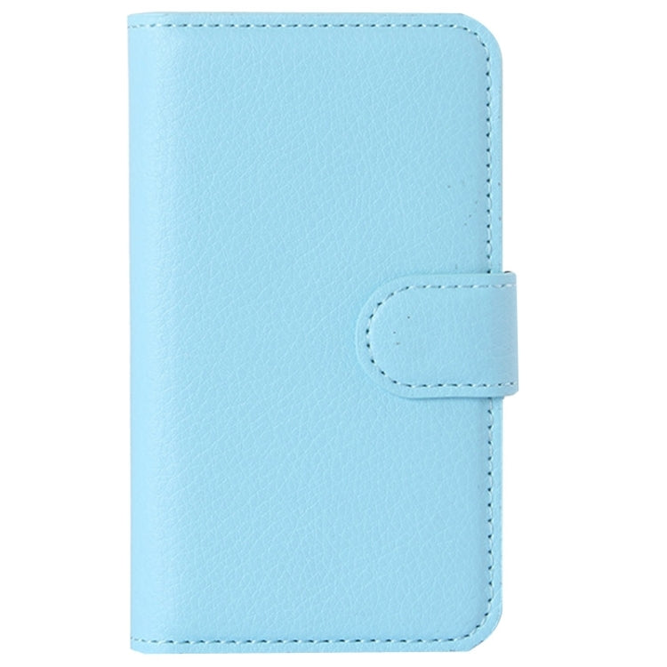 Litchi Texture Flip Leather Case with Holder & Card Slots & Wallet for Lenovo A369