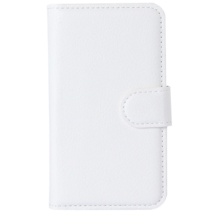 Litchi Texture Flip Leather Case with Holder & Card Slots & Wallet for Lenovo A369
