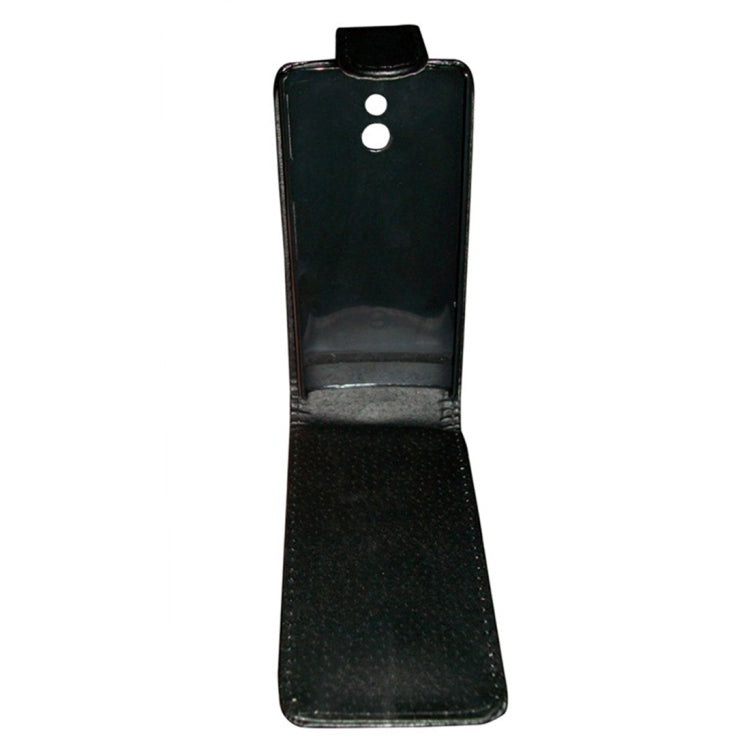 Vertical Flip Leather Case for Sony LT22i (Xperia P)(Black)