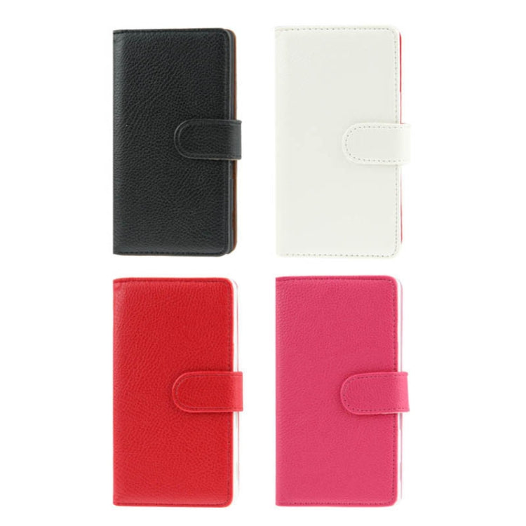 Litchi Texture Flip Leather Case with Card Slots & Holder for Nokia XL