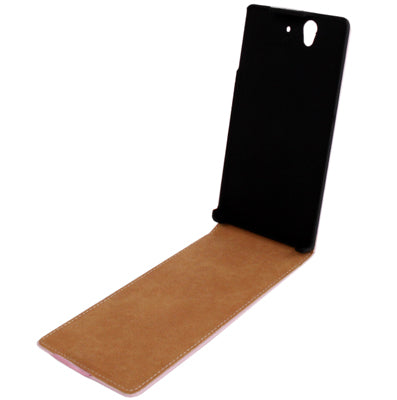 Vertical Flip Leather Case for Sony Xperia Z / L36H / Yuga C6603
