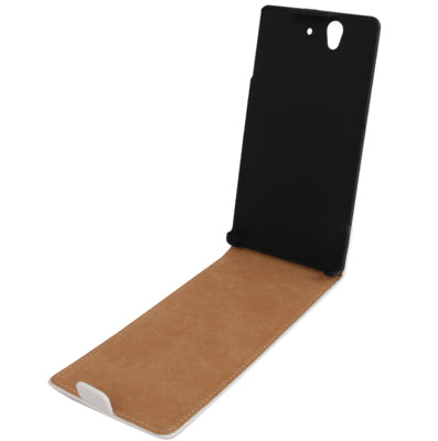 Vertical Flip Leather Case for Sony Xperia Z / L36H / Yuga C6603