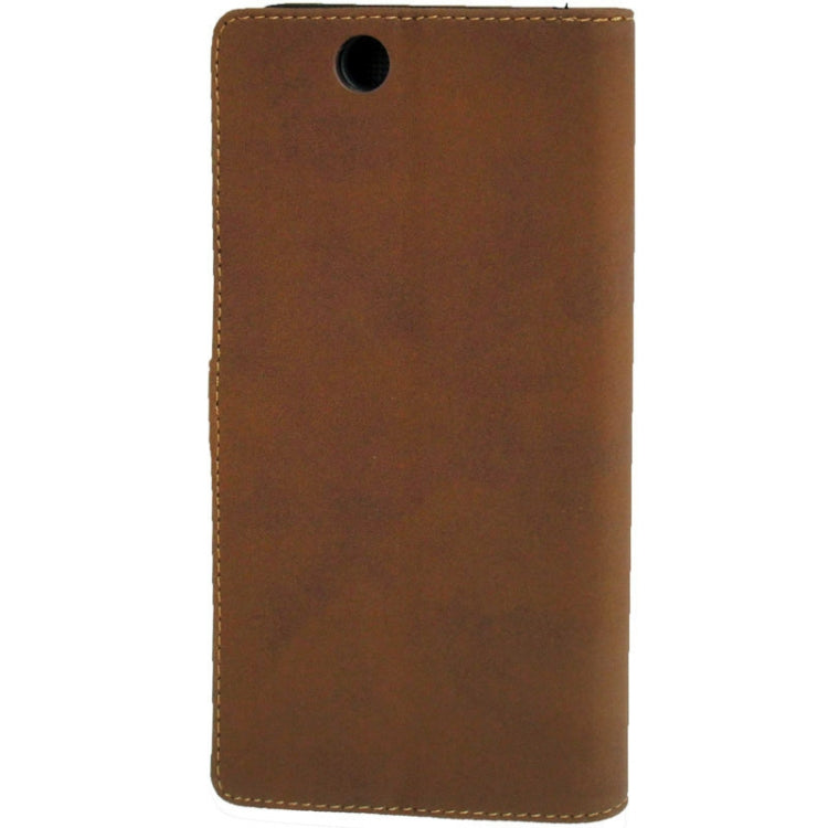 Frosting Flip Leather Case with Credit Card Slots & Holder for Sony  Xperia Z Ultra / XL39h