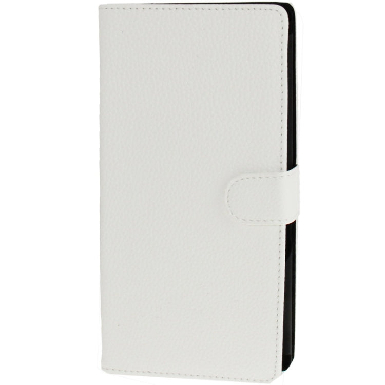 Litchi Flip Leather Case with Credit Card Slots & Holder for Sony  Xperia Z Ultra / XL39h