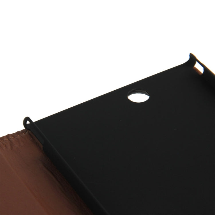 Litchi Texture Horizontal Flip Leather Case with Credit Card Slots & Holder for Sony Xperia Z Ultra / XL39h