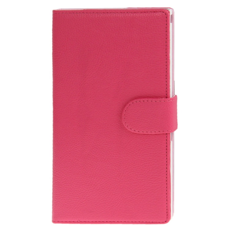 Litchi Texture Horizontal Flip Leather Case with Credit Card Slots & Holder for Sony Xperia Z Ultra / XL39h