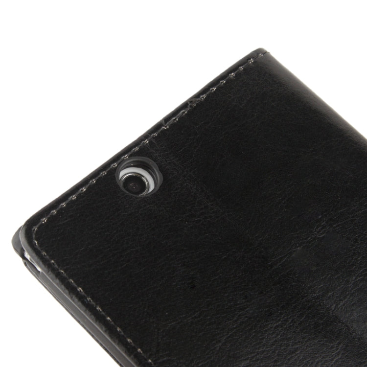Fine Sheepskin Texture Flip Leather Case with Credit Card Slots & Holder for Sony Xperia Z Ultra / XL39h