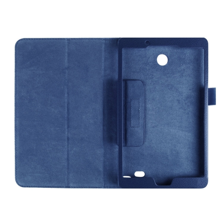 Litchi Texture Horizontal Flip Leather Case with Holder for LG G Pad F 8.0